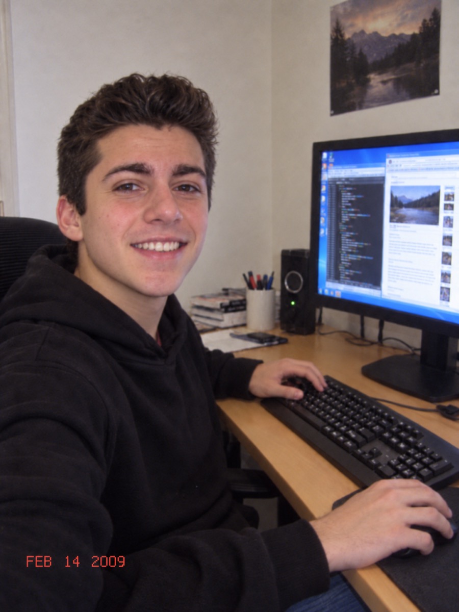 Me, 15 years old.