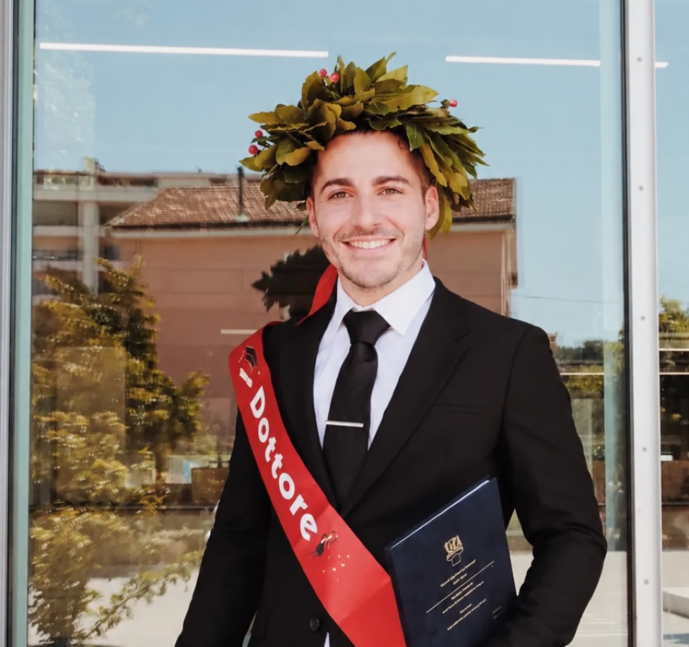 Me celebrating my bachelor’s degree.