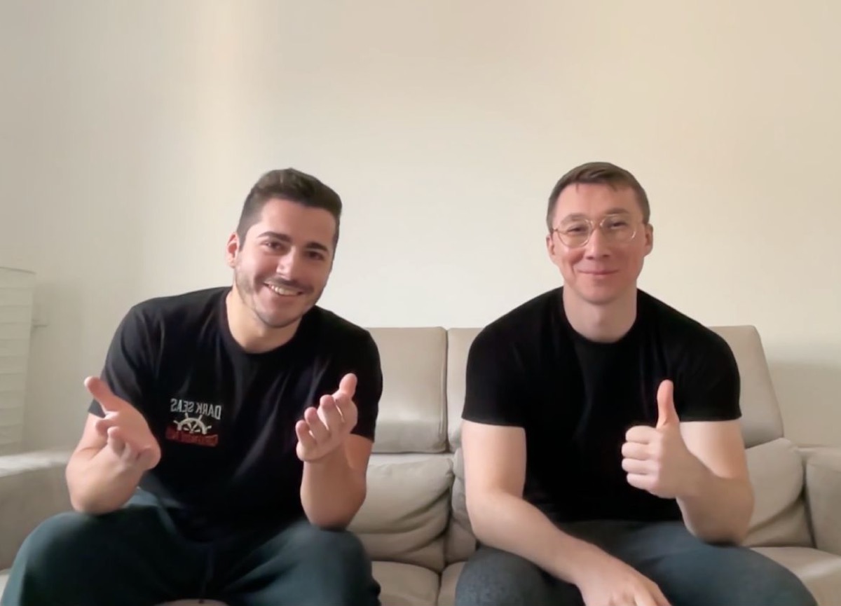 RunGen.ai, with my co-founder, 2024.