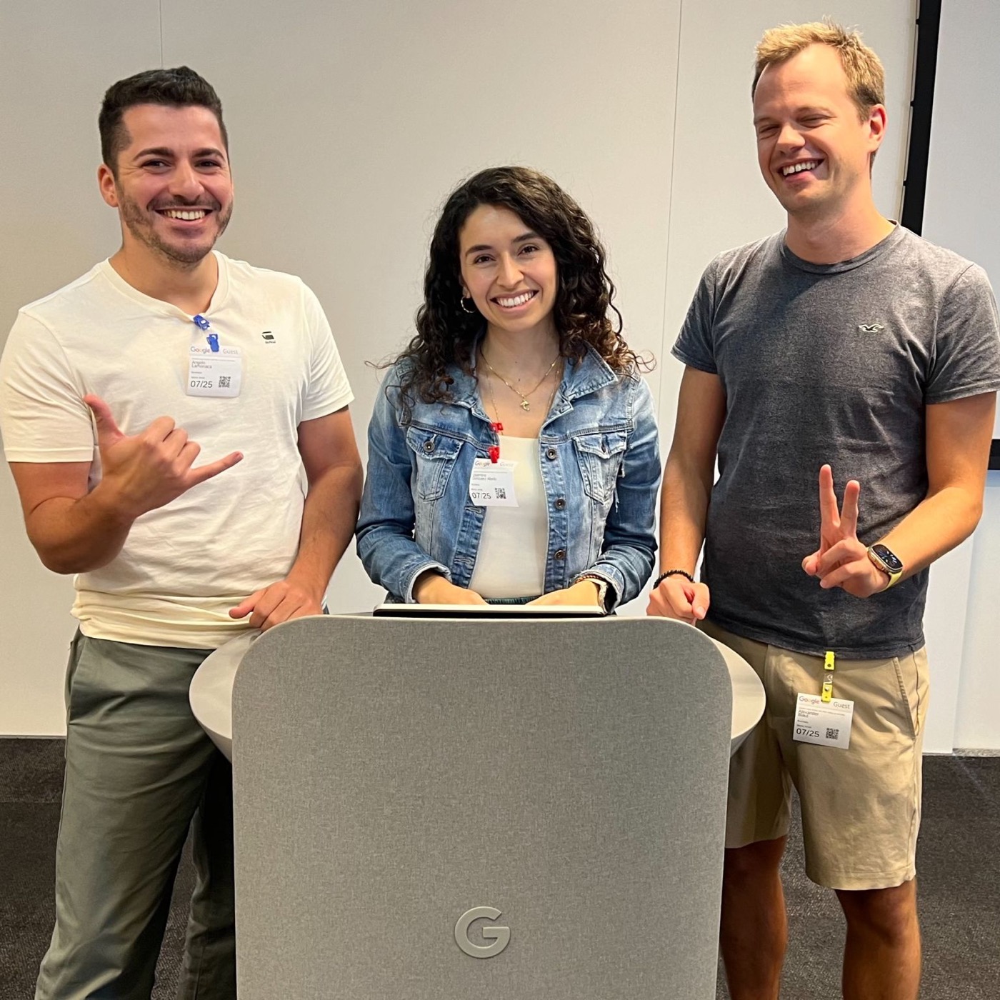 Presenting the prototype at The Pool, Google Munich.